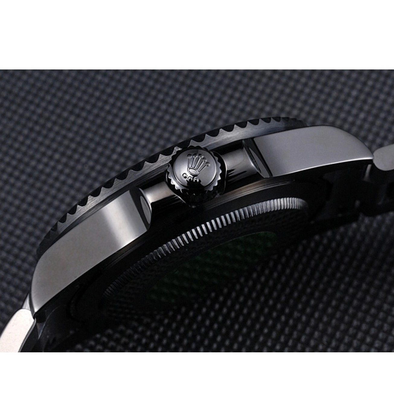Aaa replica watch Submariner Ceramic Rolex 622007 Black Stealth 0731